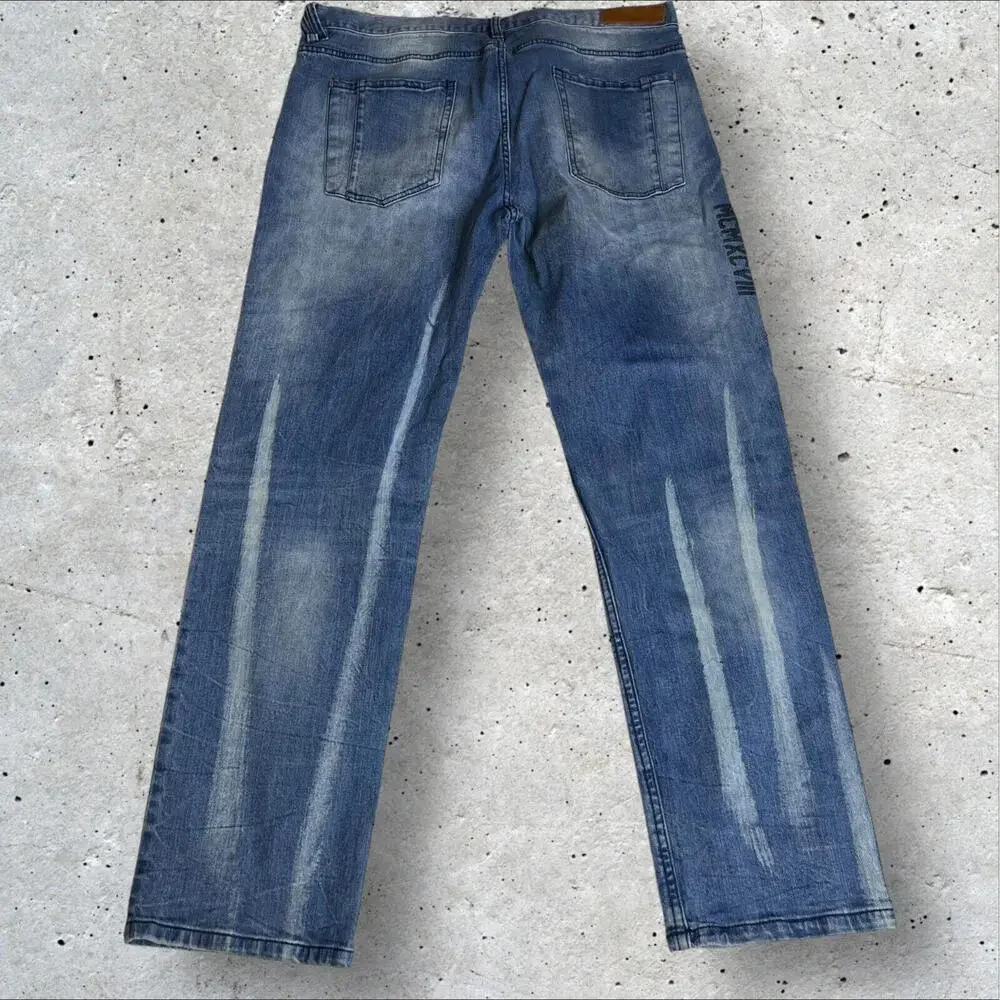 Sean John Classic Varsity Stretch‎ Denim Jeans Mens Size 38x34